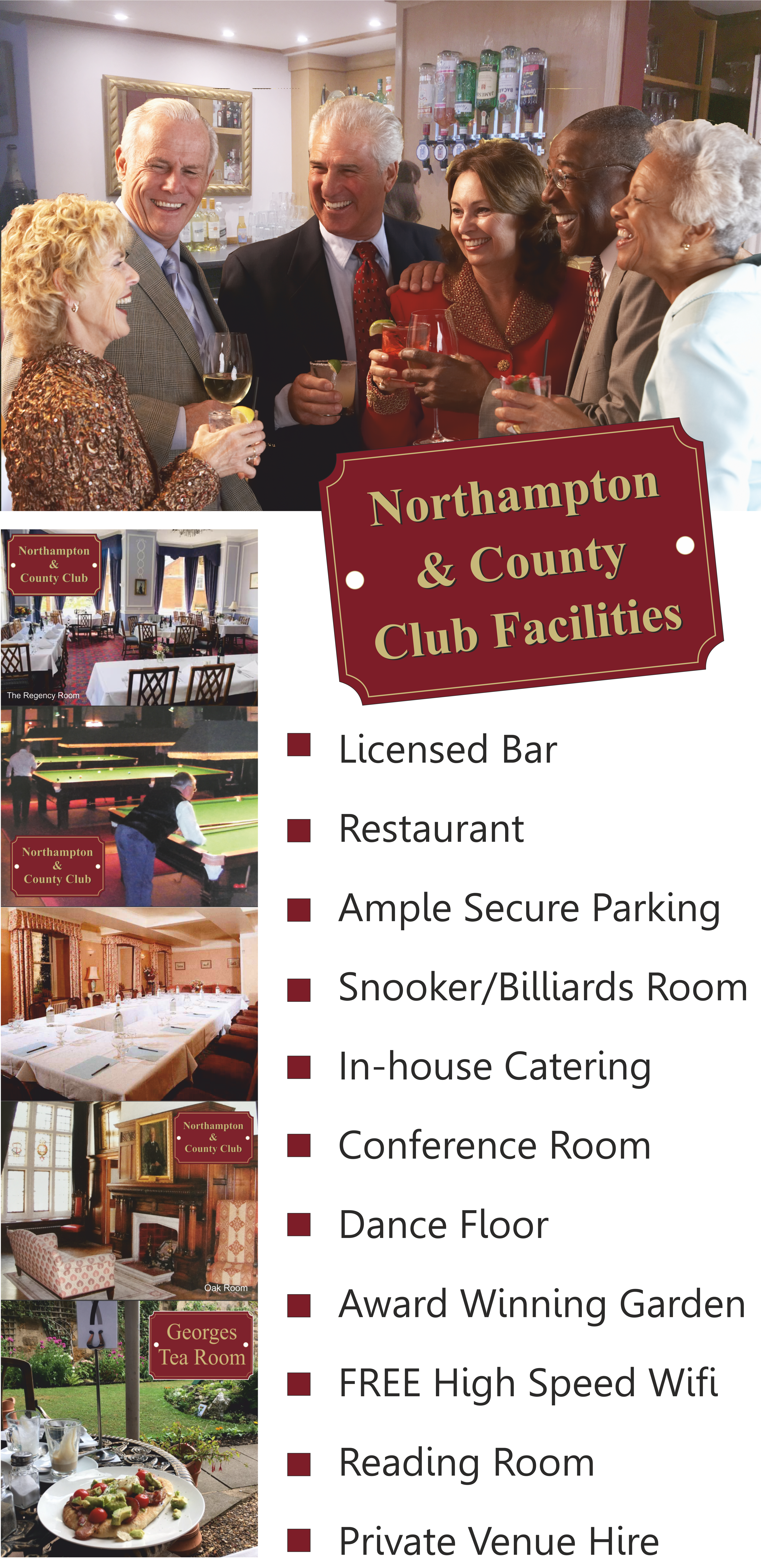 Club Facilities - Northampton and County Club